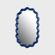 Mirror Zigzag Blue – Decorative Polyresin Wall Mirror